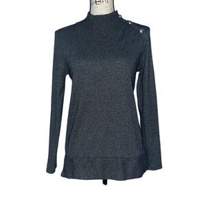 ‎Rafaella dark gray sweater medium